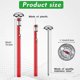 thumbnail image 2 of 6-Pack Stainless Steel Thermometers with 5" Stem & 1" Dial for Kitchen, Milk Frothing, and Food Use, 2 of 5