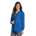 thumbnail image 1 of Landau Essentials Women's Classic Relaxed Fit 4 Pocket Crew Neck Scrub Jacket, 1 of 1