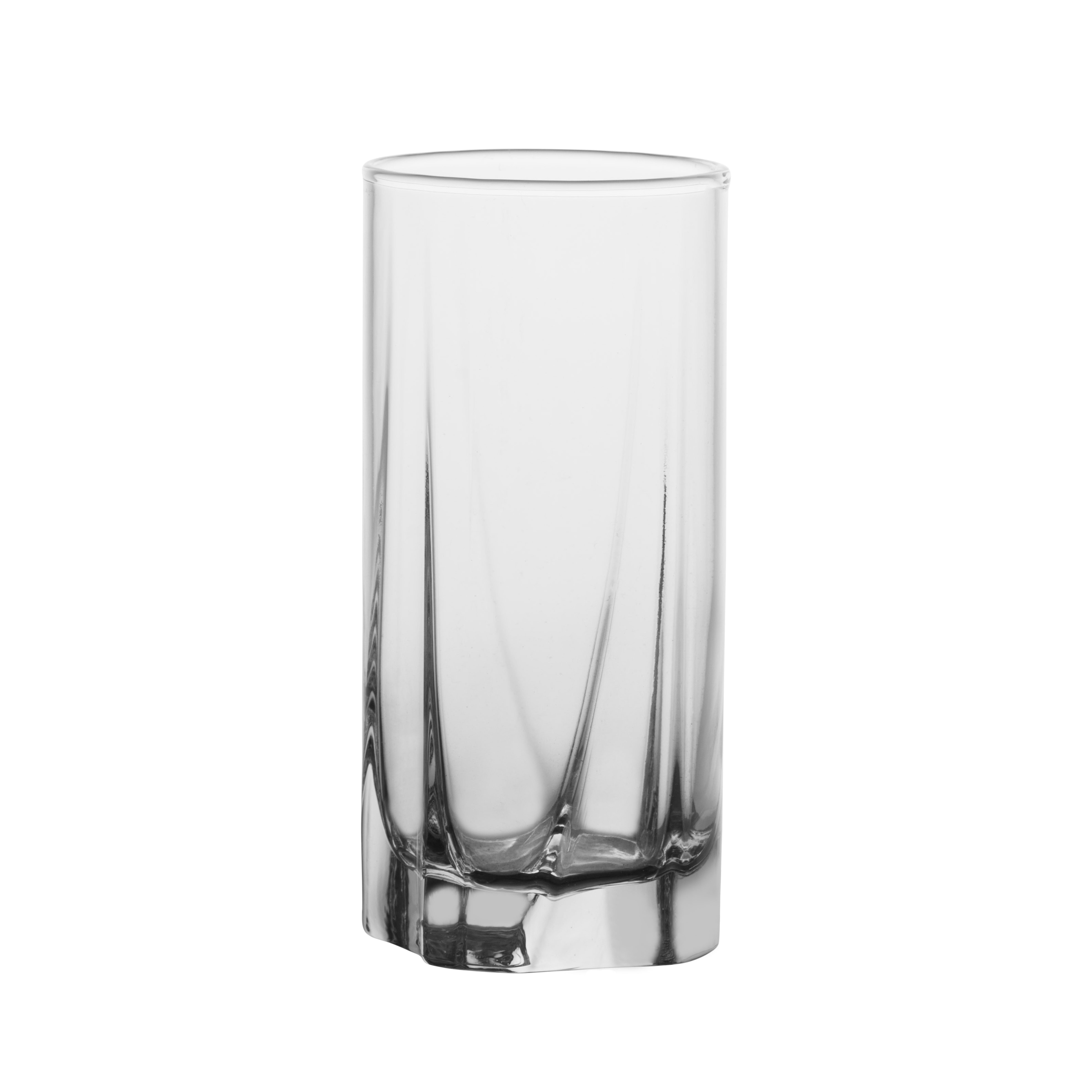 Dishwasher Safe Highball Glass Tumbler Heavy Duty Cups for Water Milk Set of 6 Clear Tall Water Glasses Vikko 11 Ounce Drinking Glasses: Thick and Durable Kitchen Glasses Juice Soda 