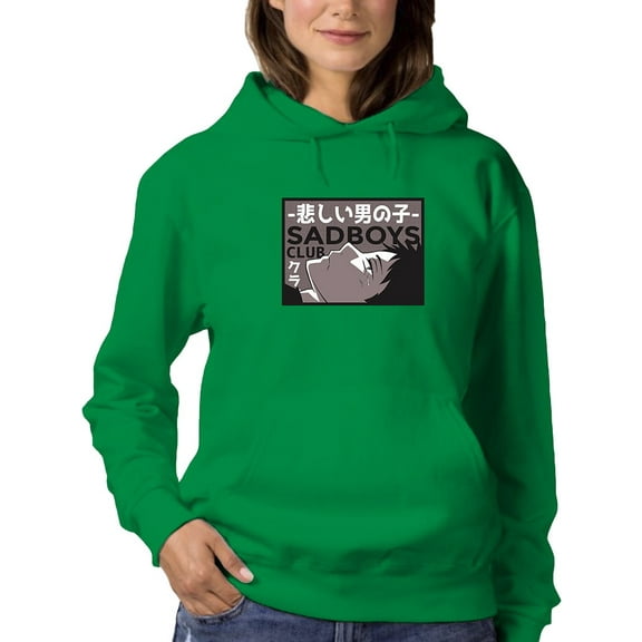 Sadboys Club Hoodie Women -Smartprints Designs, Female x-Large