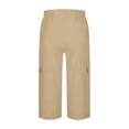 thumbnail image 5 of Cargo Capris for Women, Audhol Capri Cargo Pants for Women 2026 Summer Hiking Pants 2026 Lightweight Summer Hiking Pants Capris for Women with Pockets Beige L, 5 of 7