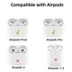 thumbnail image 2 of Funda de silicona compatible con AirPods Pro/Pro de segunda generación, 2 of 9