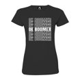 thumbnail image 1 of Womens OK Boomer Funny Millenial Deluxe Soft T-Shirt, 1 of 1