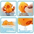 thumbnail image 5 of Baby bath water toy - 4 pcs Magnetic Fishing Games Kids Bathtub Toys, Mold Free Wind-up Toys Swimming Fish Duck Whale Floating Water Toys for Kids Baby Infant, 5 of 5