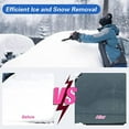 thumbnail image 4 of 4 Pieces Car Window Ice Scraper Automotive Exterior Manual Auto Windshield Snow Remover Portable Exterior Automotive Windscreen Removal Tool, 4 of 8