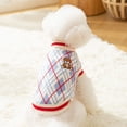 thumbnail image 1 of Ropa de pareja de otoño e invierno, suéter de oso para perro, suéter de dos patas para gato, ropa cálida para perros medianos y pequeños, 1 of 6