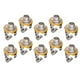 thumbnail image 2 of 10 Piezas de Aleación de Zinc '' Socket Input Output para Piezas de Guitarra Eléctrica Yuyangstore Jack de guitarra eléctrica, 2 of 8
