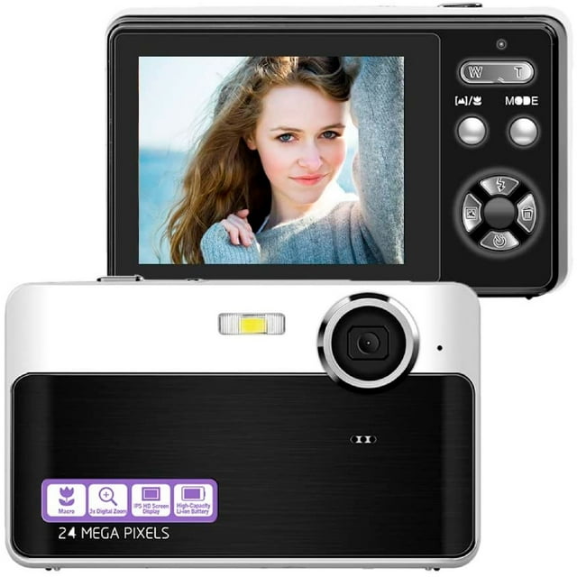 Cámara digital VAK VD-AF 24Mp video 1080p Pantalla IPS 32GB VAK VD-AF