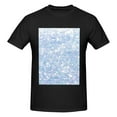 thumbnail image 4 of Bingfone White Bule Glitter Men'S Loose Fit Short-Sleeve Pocket T-Shirt, 4 of 7