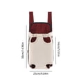 thumbnail image 3 of Pet Backpack Carrier for Small Dogs and Cats with Mesh Ventilation, Breathable Portable Pet Travel Bag, Paw-Out Design, Adjustable Shoulder Straps for Hiking and Camping, 3 of 6
