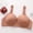 Beige, variant on TEVEQ Women's Push Up Bra Full Coverage Breathable No Underwire Bralettes Bra Lift Up Everyday Seamless Bra Retraction Bra for Mothers Without Underpants Support Anti Sagging Bra Beige L