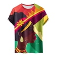 thumbnail image 4 of Tops para hombre, blusas y camisas de manga corta con cuello redondo para hombre Camisa de manga corta estampada para hombre Top/camisa de manga corta con cuello redondo Tops para hombre, 4 of 4