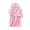 B-Pink, variant on NIEWTR Toddler Kids Baby Boys Girls Printed Bathrobes Hooded Warm Flannel Night Robe Sleepwear Cute Warm Pajamas Robe Child Sleepwear Homewear Pjs(B-Yellow,5-6 Years)