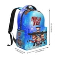 thumbnail image 2 of Ninja Kidz Backpack Lightweight Bookbag Casual Daypack For Women Men Travel Laptop Bag Multifunctional Bag, 2 of 6