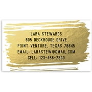 Make Things Happen - Personalized 3.5 x 2 Business Card