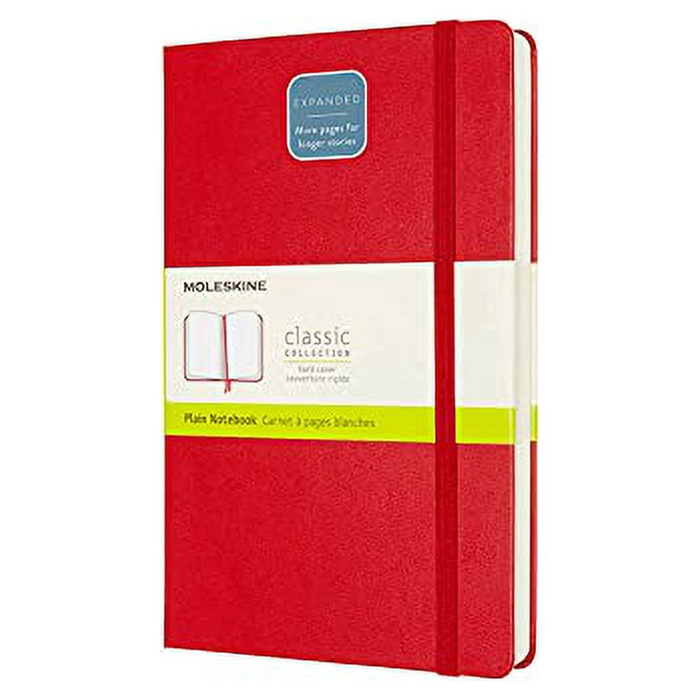 Moleskine Expanded Large Plain Hardcover Notebook