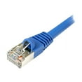 thumbnail image 2 of StarTech.com 7 ft. (2.1 m) Cat5e Ethernet Cable - Patch Cable - Shielded - Blue - Ethernet Network Cable (S45PATCH7BL) - Patch cable - RJ-45 (M) to RJ-45 (M) - 7 ft - shielded - CAT 5e - molded, snagless - blue, 2 of 2