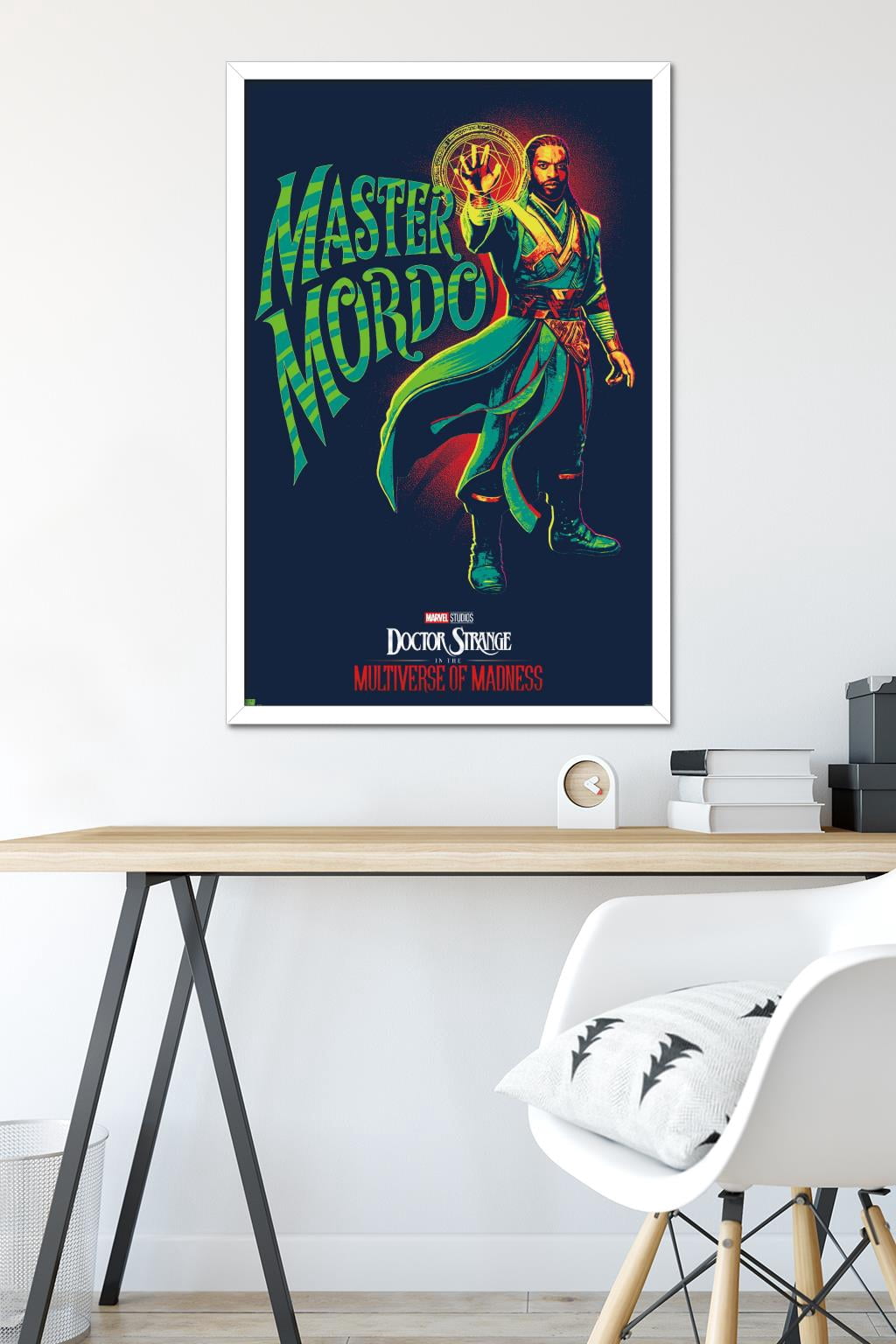 Marvel Doctor Strange in the Multiverse of Madness - Master Mordo Wall Poster, 22.375" x 34" Framed