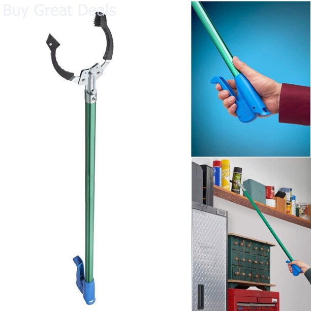 Industrial Heavy Duty Pick Up Tool 36" Reacher Grabber Handicap Trash