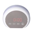thumbnail image 3 of Reloj Despertador, Pantalla De Fecha De Temperatura Función De Repetición Sistema De 12/24 Horas Reloj Digital Modo Nocturno Para El Hogar Para La Oficina Para El Dormitorio Ccdes Otros, 3 of 8