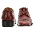 thumbnail image 2 of LIBERTYZENO Mens Classic Leather Formal Oxford Shoes, 2 of 5