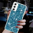thumbnail image 3 of For Samsung Galaxy A05S Case,Cute Glitter Bling Twinkle Stardust with Drop Protection Shockproof Soft TPU Slim Flexible Phone Case Girls/Women Protective case for Samsung A05S,Blue, 3 of 6