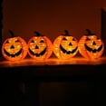 thumbnail image 2 of 4 Halloween 100 Calabazas Iluminadas Con LED 8 Modos Caja Batería, 2 of 9