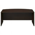 thumbnail image 2 of Bowery Hill 72" Bow Front Desk Shell in Mocha Cherry, 2 of 2
