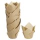 thumbnail image 1 of 150Pcs Tazas de Hornear Tulipán Forros de Cupcake Muffins Papel a Prueba de Grasa para Bodas (3.1" x 2", Marrón), 1 of 7