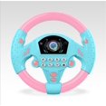 thumbnail image 2 of Kids Steering Wheel Toy - Simulated Driving Set with Gears, Horn & Ignition for Pretend Play, 2 of 5