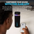 thumbnail image 6 of JLab JBuds Party – Portable Bluetooth Speaker with 30W Powerful Sound, 12+ Hour Playtime, RGB Lighting, LabSync Multi-Speaker Pairing, and Splashproof Design – Black, 6 of 9