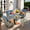 Denim Blue, variant on Vcatnet 2 Pieces Outdoor Patio Furniture All-weather Wicker Chairs Set for Garden, Poolside, Gray