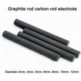thumbnail image 4 of Gamvdout Carbon Rod Graphite Rod High Temperature Electrode Graphite Rod Length 50MM for Conductive Experiment Battery Core Carbon Rod Welding (Size : 8 * 50mm), 4 of 6