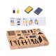 thumbnail image 5 of Juego de sellos de madera Artesanías educativas tempranas con almohadilla de tinta Habilidad fina para niñas, niños, niños pequeños, cumpleaños, 5 of 9
