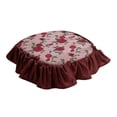 thumbnail image 5 of XUELC Vintage Printed Ruffled Chair Cushion with Ties Comfortable Kitchen Dining Chair Pad Seat Cushion with Removable Cover, 5 of 7