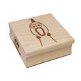 thumbnail image 1 of Screaming Rubber Chicken Head Square Rubber Stamp Stamping Scrapbooking Crafting - Small 1.25in, 1 of 7