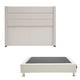 thumbnail image 1 of Box Base Cama Queen Size + Cabecera Lugo Beige, 1 of 8