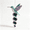 B, variant on Hummingbird Crochet Spiral Hanging Kit,Handmade Window Decor Craft Kit for Adults,All-in-One Craft Package with Detailed Photo Tutorials for Creating Unique Twisting Hanging Ornaments