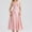 Pink, variant on Dpytoraw Women's Casual Fashion Slim Fit Long Dress With Lace Dress Women’s Sustainable Organic Cotton Dresses