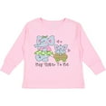 thumbnail image 3 of Inktastic Elephant Future Big Sister Girls Long Sleeve Toddler T-Shirt, 3 of 5