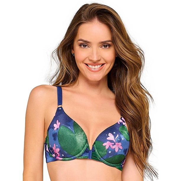 Bra Copa completa Ilusión 7472 azul marino 36C