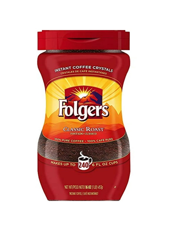 Folgers Instant Coffee in Instant Coffee