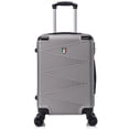 thumbnail image 2 of TUCCI Italy AVENZA Ensemble de Valises Rigides à Roulettes Pivotantes 3 Pcs 20 Pouces/24 Pouces/28 Pouces, Extensible, Durable avec Protection contre les Impacts, Unisexe - Gris, 2 of 7