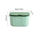 thumbnail image 3 of ¡No Te Lo Pierdas!, Cubo de basura para cocina, para el hogar, para colgar en el escritorio, para recoger restos de té, con tapa, para montar en la pared Akmoler, 3 of 8