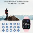 thumbnail image 3 of Y22 pulsera inteligente llamada bluetooth podómetro ritmo cardíaco monitoreo del sueño deportes reloj de carga magnética TUNC Sencillez, 3 of 5