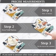 thumbnail image 3 of Dinosaurs Birds Leaves Cars Food Scale Digital Kitchen Scale Waterproof Tempered Glass Tare Function 11 lb for Baking Cooking Meal Prep, 3 of 7