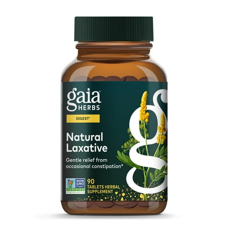 Gaia Herbs Natural Laxative 90 ct, Tablets