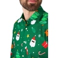 thumbnail image 6 of OppoSuits Men's Shirts SHIRT LS Festivity Green - L Green, 6 of 6