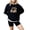 Black Sweatshirt, variant on Ink-Printed Image NOT a Yarn Patch - Christmas Golf Cart Sweatshirt for Women Festive Sweater Gray Sweatshirt Adult Medium