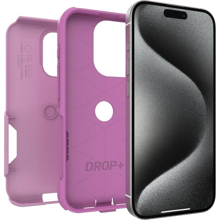 OtterBox Slim Cell Phone Cover for iPhone 15 Pro, Run Wildflower